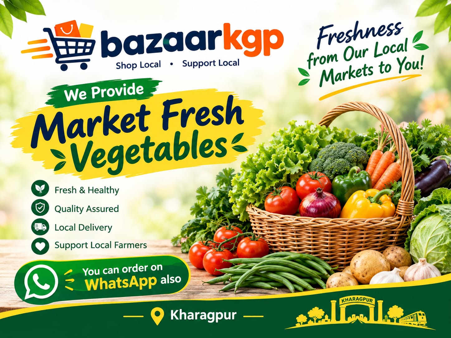 Fresh vegetable