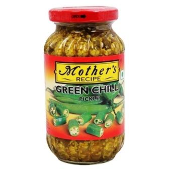MOTHERS GREEN CHILLI PICKLE 300 GM