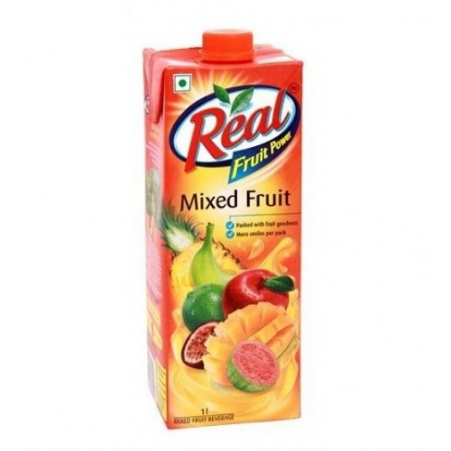 REAL FRUIT JUICE (MIXED FRUIT) - 1 LTR CARTON
