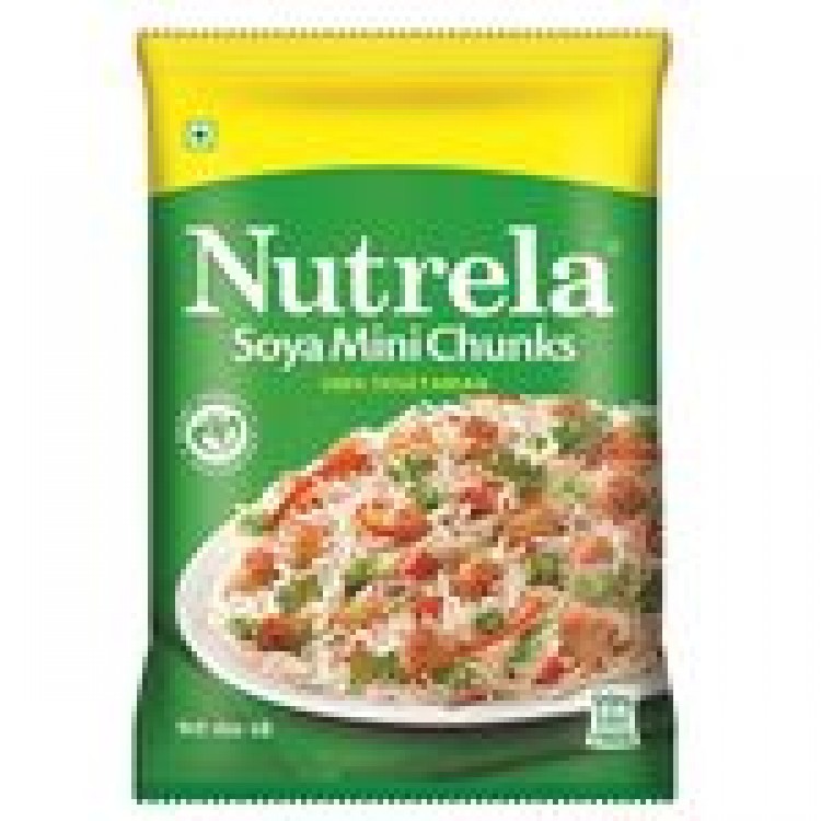 NUTRELA SOYABEAN CHUNKS MINI (GREEN) - 80 GM
