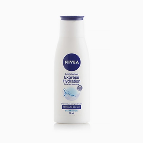 NIVEA BODY LOTION EXPRESS HYDRATION FOR NORMAL SKIN - 75 ML