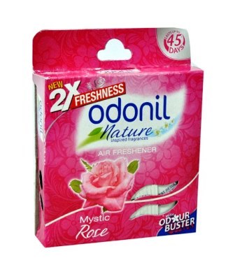 ODONIL NATURE MYSTIC ROSE AIR FRESHENER (45 DAYS)