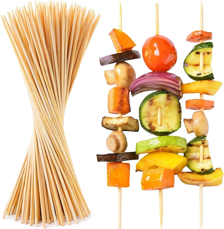 DISPOSABLE GRILL STICKS - KABAB STICKS - BAMBOO SKEWERS